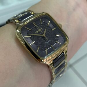 Orient Quartzo Eternal Ceramic LTSK0010-N Marrom Dourado - Imagem 3