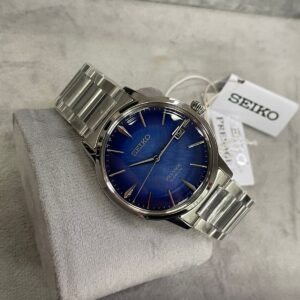 Seiko Automatico Presage Cocktail Time The Aviation SRPJ13J1 Azul Prata - Image 7