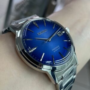 Seiko Automatico Presage Cocktail Time The Aviation SRPJ13J1 Azul Prata - Image 4