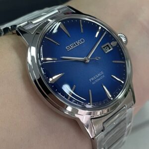 Seiko Automatico Presage Cocktail Time The Aviation SRPJ13J1 Azul Prata - Image 2