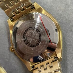 Orient Automatico 3 Estrelas Heritage YN6GG014-D Azul Dourado - Imagem 5