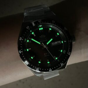 Orient Automatico 3 Estrelas Heritage YN6SS003-PV Preto Vermelho - Imagem 7