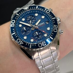 Orient Solartech 200m MBSSC300 Azul Prata - Imagem 4
