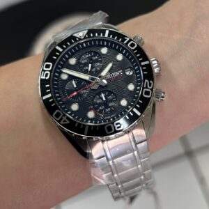 Orient Solartech 200m MBSSC300 Preto Prata - Imagem 4