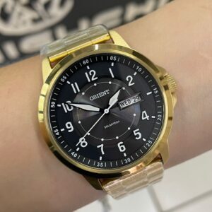 Orient St Neo Sports Masculino Solartech MGSS1300 Dourado - Imagem 1