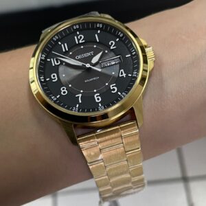 Orient St Neo Sports Masculino Solartech MGSS1300 Dourado - Imagem 5