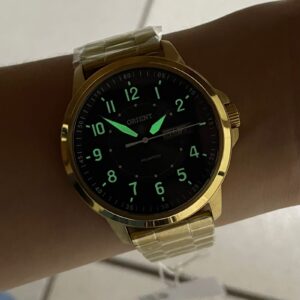 Orient St Neo Sports Masculino Solartech MGSS1300 Dourado - Imagem 7