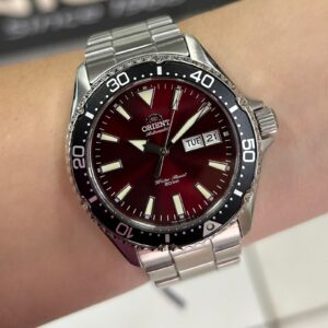 Orient Kamasu Diver  CLássico Automático RA-AA0003R39B Vermelho - Imagem 2