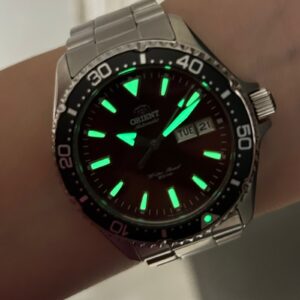 Orient Kamasu Diver  CLássico Automático RA-AA0003R39B Vermelho - Imagem 6