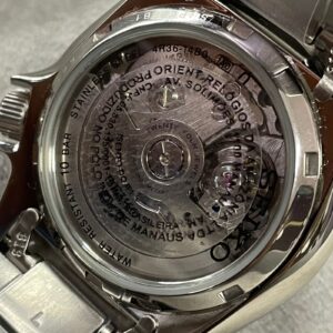 Seiko Automatico 5 Sports 38 mm SRPL79B1 Preto Prata - Imagem 6
