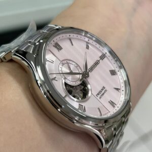 Seiko Presagem Japanese Garden SSA465 Rosa Prata - Imagem 2