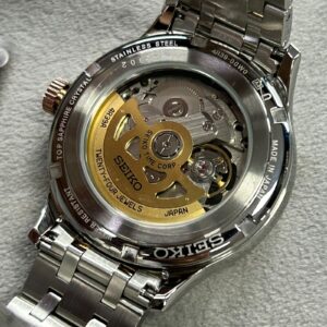 Seiko Presagem Japanese Garden SSA466 Marrom Prata - Imagem 5