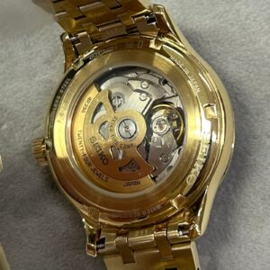 Seiko Presagem Japanese Garden SSA468 Dourado - Imagem 6