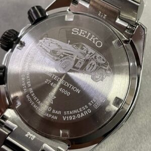 Seiko Solar Prospex cronógrafo SPEEDTIMER SSC957P1 Preto Prata - Imagem 5