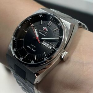 Orient Automático Três Estrelas 469SS087NH Preto Prata - Imagem 3