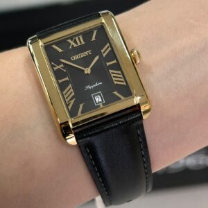 Orient Eternal Safira Quartzo GGSC1002 Preto Dourado - Imagem 4