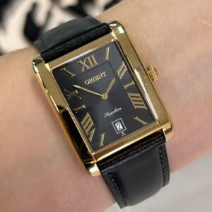 Orient Eternal Safira Quartzo GGSC1002 Preto Dourado - Imagem 1