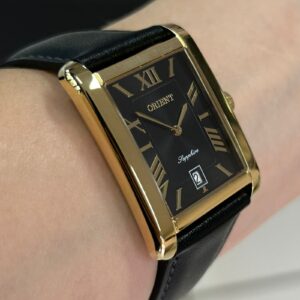 Orient Eternal Safira Quartzo GGSC1002 Preto Dourado - Imagem 3