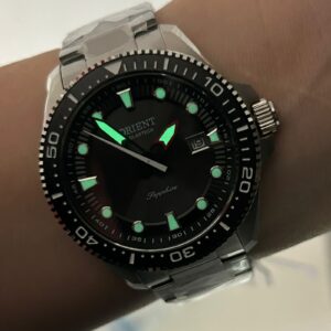 Orient Solartech Elite Sea MBSS1519 Preto Prata - Imagem 6