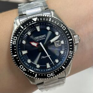 Orient Solartech Elite Sea MBSS1519 Azul Prata - Imagem 1