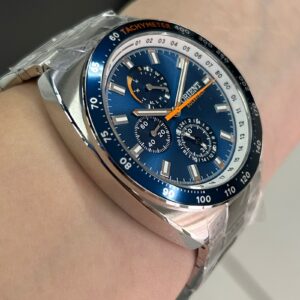 Orient  Elite  Land SOLARTECH MBSSC298-D Azul Prata - Imagem 2