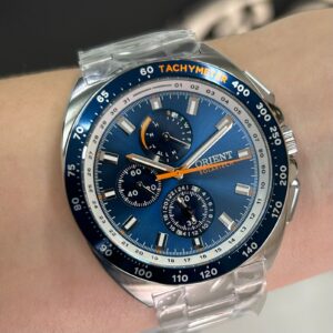 Orient  Elite  Land SOLARTECH MBSSC298-D Azul Prata - Imagem 1