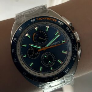 Orient  Elite  Land SOLARTECH MBSSC298-D Azul Prata - Imagem 5