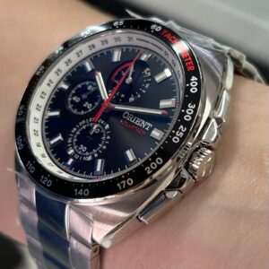 Orient  Elite  Land SOLARTECH MBSSC298-P Preto Prata - Imagem 2