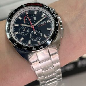 Orient  Elite  Land SOLARTECH MBSSC298-P Preto Prata - Imagem 4