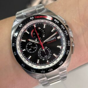 Orient  Elite  Land SOLARTECH MBSSC298-P Preto Prata - Imagem 1