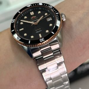 Orient Sport Sea Automatico NH3MM016 Preto Rose Gold - Imagem 4
