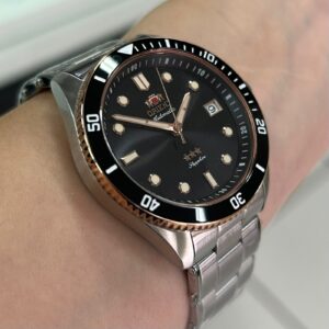 Orient Sport Sea Automatico NH3MM016 Preto Rose Gold - Imagem 3