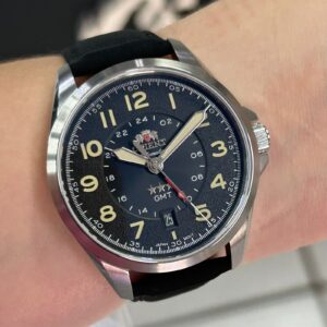 Orient Automatico Land GMT NH3SC017 Preto - Imagem 1