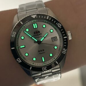 Orient Sport Sea Automatico NH3SS016-S Prata - Imagem 7