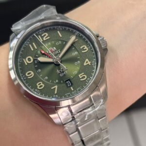 Orient Automatico GMT NH3SS017-E  Verde Prata - Imagem 4