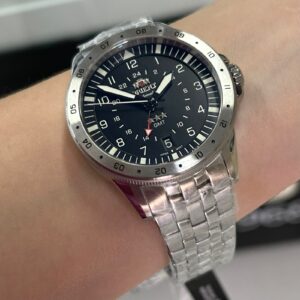 Orient Automatico GMT NH3SS018-P Preto Prata - Imagem 4