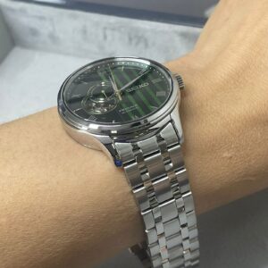 Seiko Presage Japanese Garden SSA463 Verde Prata - Imagem 3