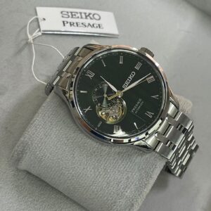 Seiko Presage Japanese Garden SSA463 Verde Prata - Imagem 4