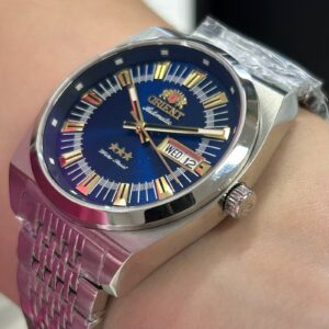 Orient Automatico Heritage YN6SS018-D Azul Prata - Imagem 2
