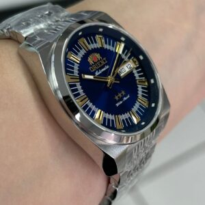 Orient Automatico Heritage YN6SS018-D Azul Prata - Imagem 3