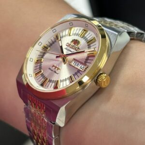 Orient Automatico Heritage YN6SS018 Prata Dourado - Imagem 2