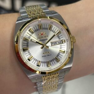 Orient Automatico Heritage YN6SS018 Prata Dourado - Imagem 4