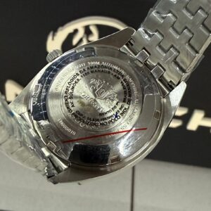 Orient Automatico 3 Estrelas Heritage YN6SS019 verde Prata - Imagem 7