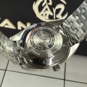 Orient Automatico 3 Estrelas Heritage YN6SS019 Grafite Prata - Imagem 7