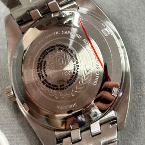 Orient Automatico 3 Estrelas Heritage YN6SS019 Chamapnhe Prata - Imagem 6