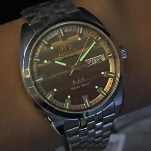 Orient Automatico 3 Estrelas Heritage YN6SS019 Chamapnhe Prata - Imagem 7