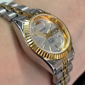 Orient Automático Feminino 559EB3NH Branco Misto - Imagem 3