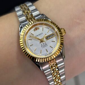 Orient Automático Feminino 559EB3NH Branco Misto - Imagem 1