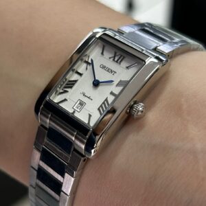 ORIENT Tank Feminino Eternal Safira GBSS1058  Branco Prata - Imagem 2