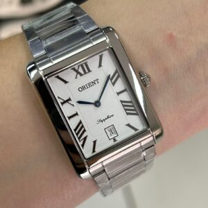 Orient Eternal Safira Quartzo GBSS1058 Branco Prata - Imagem 6